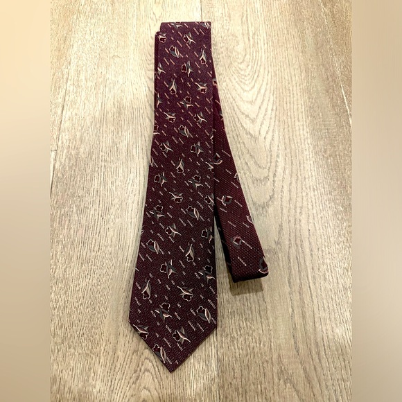 Per Spook tie men Paris 100% silk - Picture 1 of 3